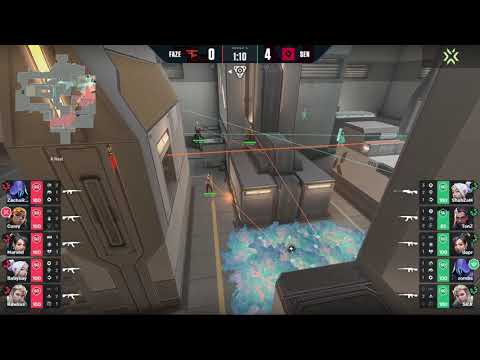 Sentinels vs FaZe Clan Champions Tour North America Stage 1: Masters Upper Bracket Final