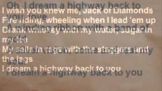 Gillian Welch-I Dream a Highway Back to You w/lyrics