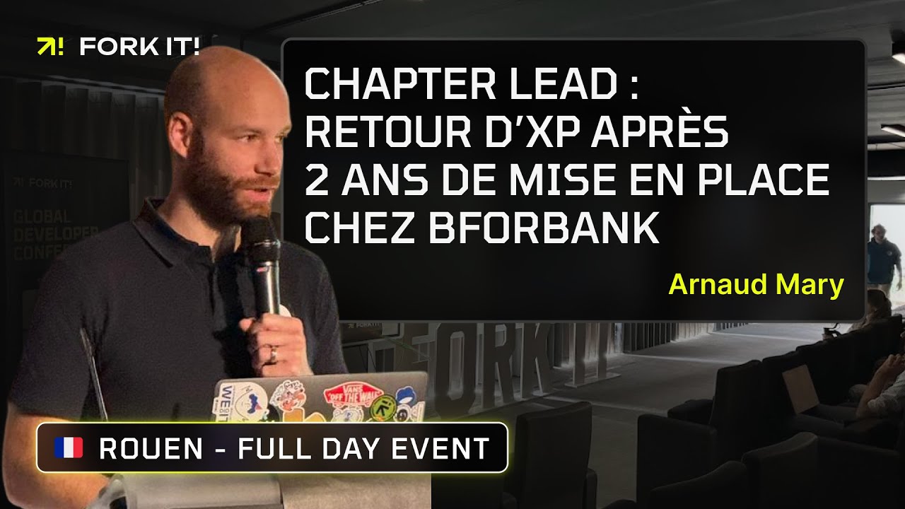 Chapter Lead : retour d’XP après 2 ans de mise en place chez BforBank