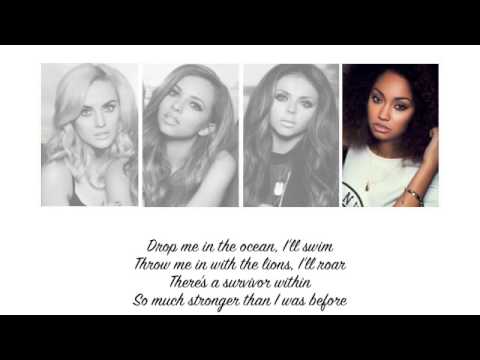 Little Mix - See Me Now (Lyrics + Parts on Screen)