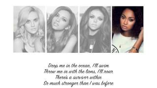 Little Mix - See Me Now (Lyrics + Parts on Screen)