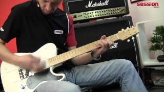 Video thumbnail for FENDER Custom Shop LTD Snake Head Telecaster OW by session