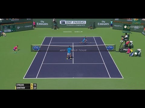 2015 Grigor Dimitrov Hits Hot Shot