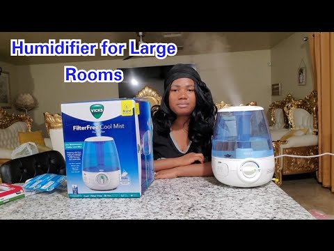 Vicks Filterfree Cool Mist Humidifier | best humidifiers for large bedroom