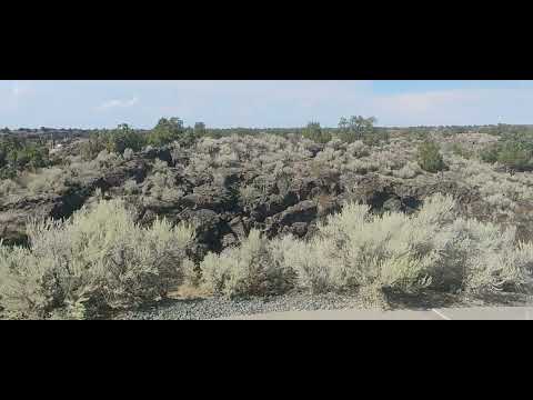 Lava rock formations at Hell's Half Acre Lava Field in Idaho pt 2