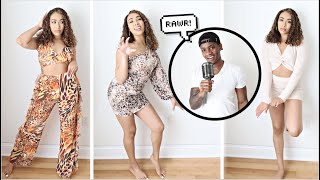 Download lagu BOYFRIEND DOES MY VOICEOVER TO MY HOT OUTFITS! *HILARIOUS* mp3