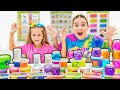 Ruby And Bonnie Mixing Slimes To See What Happens Challenge