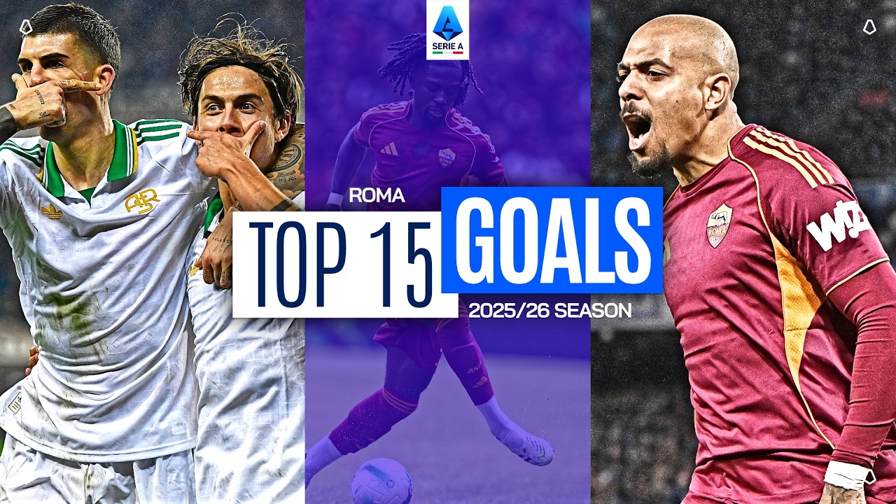 The Best Roma Goals Of The Season ⚽ | Serie A 2025/26