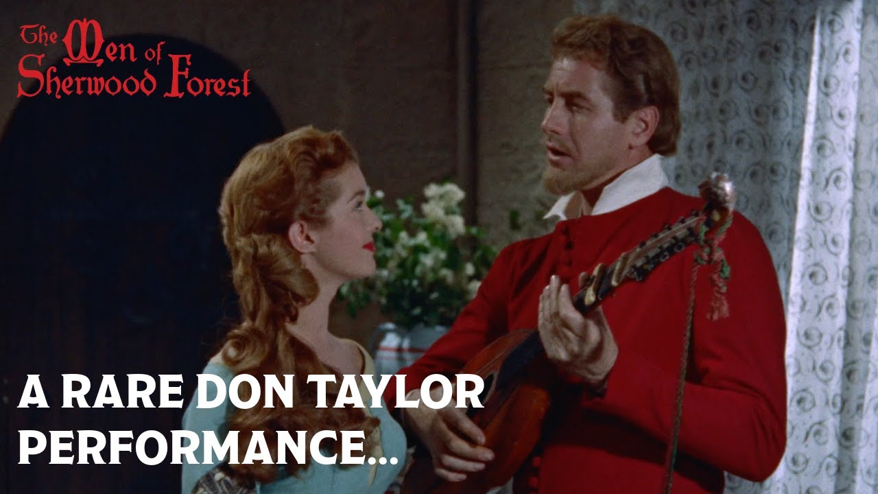 Miniature de la vidéo Don Taylor SINGS in Hammer’s First Colour Film?! du film La Revanche de Robin des Bois