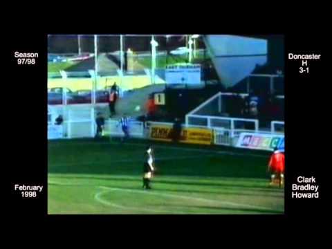 1997 - 98 Hartlepool FC 35 W Doncaster - Clark Bradley Howard
