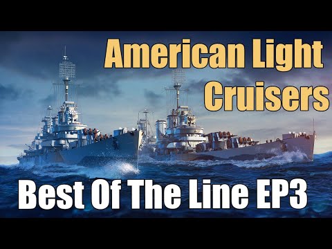 Top American Light Cruisers In Wows Legends: Best Of The Line Ep 3