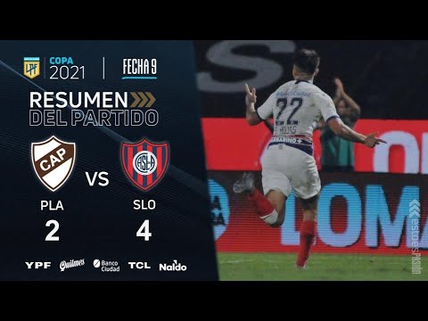 Copa De La Liga | Fecha 9 | resumen de Platense - San Lorenzo