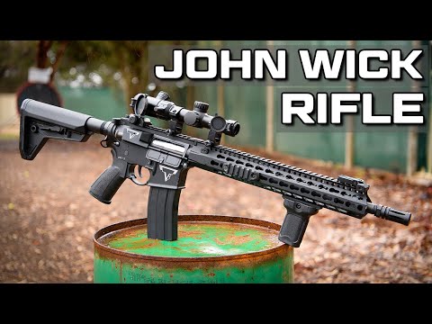 The John Wick Gel Blaster Rifle!