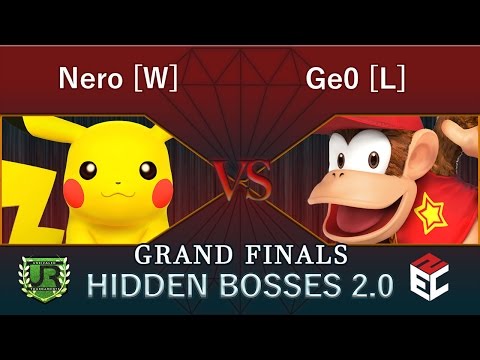 Hidden Bosses 2.0  GRAND FINALS - Nero [W] (Pikachu) vs Ge0 [L] (Diddy Kong)