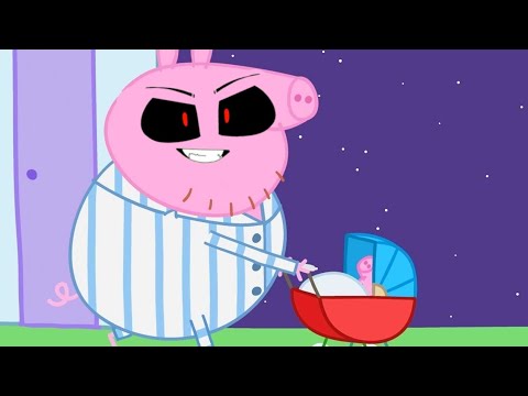 Monsters How Should I Feel Meme | the demon papa pig wants to kill his little son george | Peppa Pig