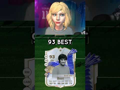 93 BEST REVIEW in EA Sports FC 24 #shorts #short #EAFC24​ #EAFC #fc24 #toty #teamoftheyear
