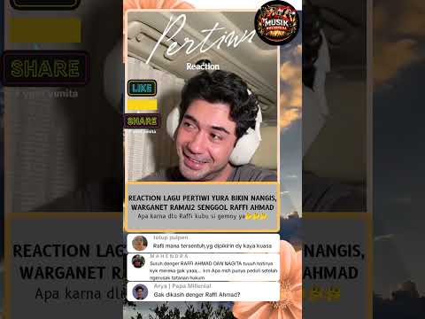 Reaction to Yura's \Pertiwi,\ Panji sobs, is Raffi Ahmad involved? #trending #raffiahmad #yurayunita