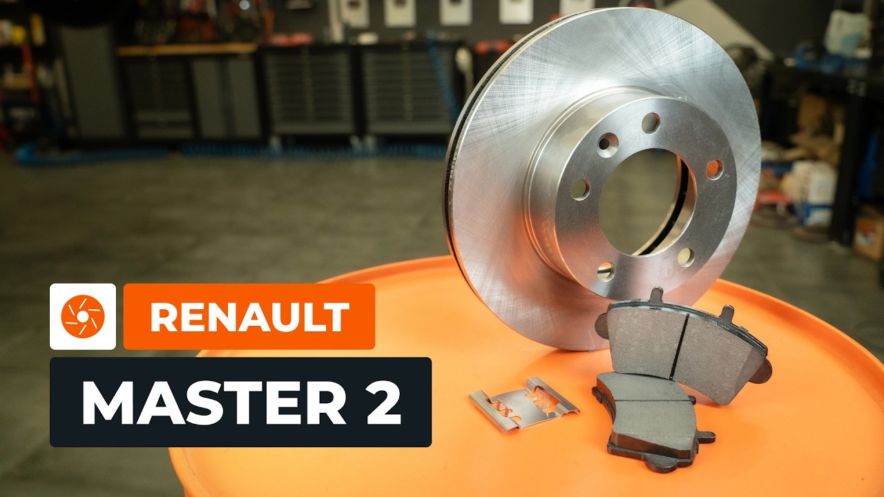 Πώς να αλλάξετε τακάκια φρένων πίσω σε Renault Master 2 van - Οδηγίες αντικατάστασης