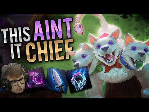 Cerberus: MY COACH TOLD ME THIS IS OP IN THE JUNGLE.... I THINK WE NEED A NEW COACH! - Smite