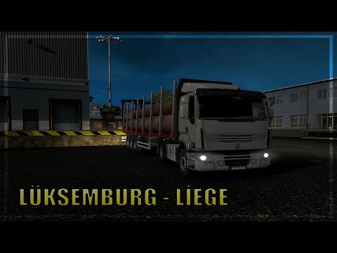 ETS2 MP I 380HP Renault Premium I Lüksemburg - Liege