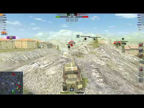 WOT Blitz / ISU-122S / 5 kills / 5 814 dmg
