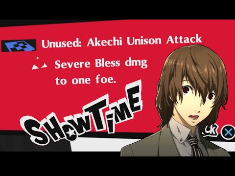 Testing Akechi's unused showtimes in Persona 5 Royal