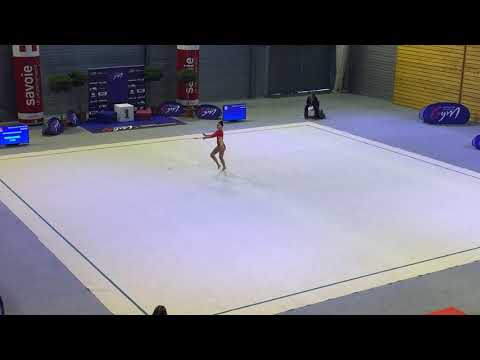 Julia Minavong massues - Nat B 16-17 ans - France Chambéry 2019