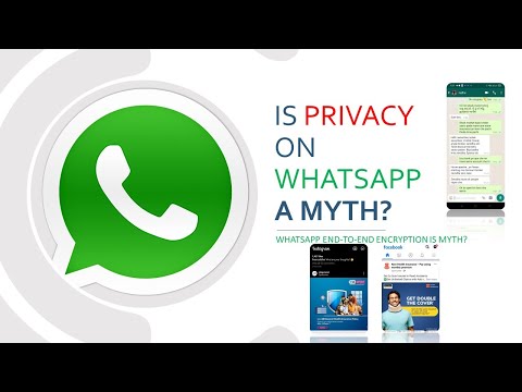 WhatsApp は確認しています: このデータはすべて実際にあなたに関して収集されたものです