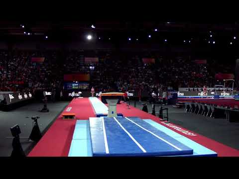 Li Shijia (CHN) Vault All Around 2019 Stuttgart World Championships