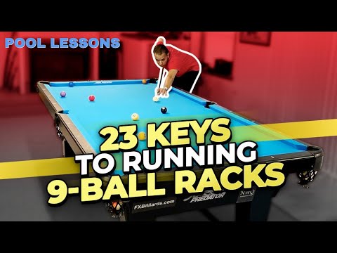 How to Run Out in 9-Ball (3 Racks) - Pool Lessons