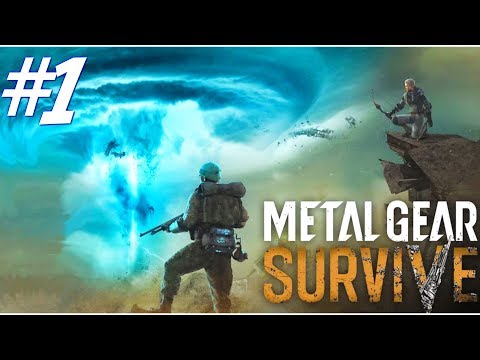 METAL GEAR SURVIVE WALKTHROUGH XBOX ONE X EARLY GAMEPLAY PART 1 - ZOMBIE INVASION!!