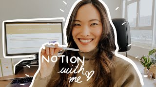 Notion & Catch up with me || Daily Mindful Moments Template || Relaxing vibe
