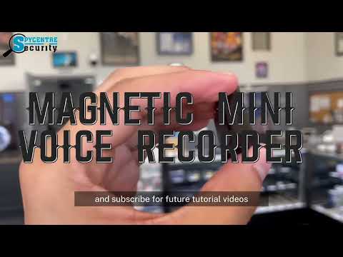 Magnetic Mini Voice Recorder - Review