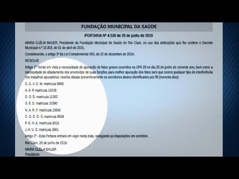 Prefeitura afasta funcionários e Polícia investiga morte na UPA
