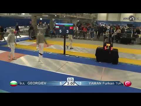 European Championships 2023 CMS - L16 - Nikolay-Tomas Georgiev BUL v Furkan Yaman TUR