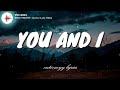 YOU AND I - RENZ VERANO (Lyrics / Lyric Video)
