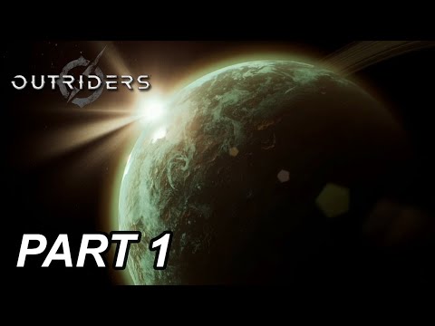 OUTRIDERS PS5 Gameplay Walkthrough Part 1 FULL GAME (no commentary)