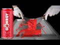 Gönrgy Energy Raspberry Cheesecake Ice Cream Rolls Transformation To Ice Cream ASMR