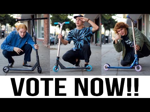 VOTE NOW!!! Custom Build Off 5 - Mystery Grip Tape Edition │ The Vault Pro Scooters