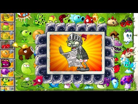 Every Plant Power-Up! vs Newspaper Zombies in Plants vs Zombies 2