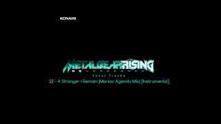 Metal Gear Rising: Revengeance Soundtrack - 22. A Stranger I Remain (Maniac Agenda Mix) [Instru]