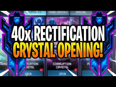 *NEW* 40+ RECTIFICATION CRYSTAL OPENING! - Transformers: Forged To Fight