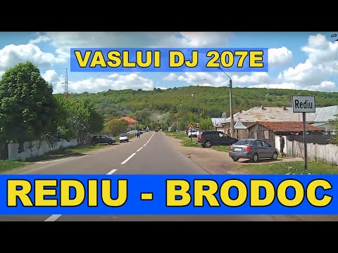 Strada noua Rediu - Brodoc Dj 207E Vaslui