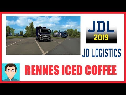 euro truck simulator 2 timelapse lublin to rennes ep11