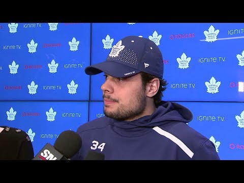 Maple Leafs Morning Skate: Auston Matthews - February 27, 2019
