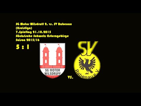 Kreisliga A - (2015/16)/7.Spieltag / SG Motor Wilsdruff 2. - SV Rabenau  5:1