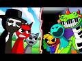 SPRUNKI Vs POPPY PLAYTIME Cartoon Animation