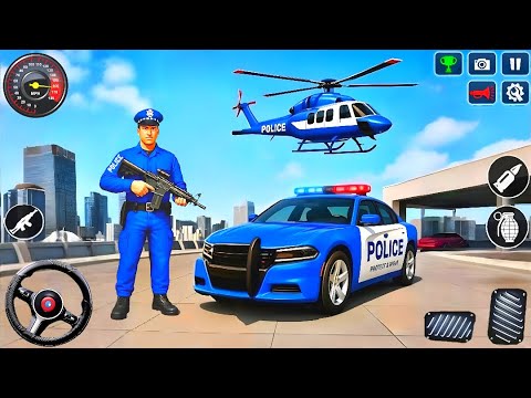 Police Car Chase Simulator 3D 🚓 – Realistic City Driving & Intense Cop Pursuits | Android Gameplay