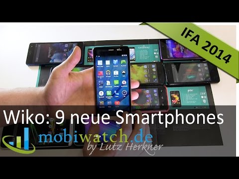 IFA: Wiko präsentiert 9 neue Smartphones - Hands-on-Test