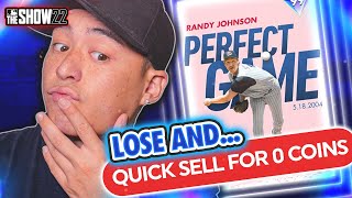 If I lose I QUICK SELL 99 RANDY! (1,000,000 STUBS) MLB The Show 22